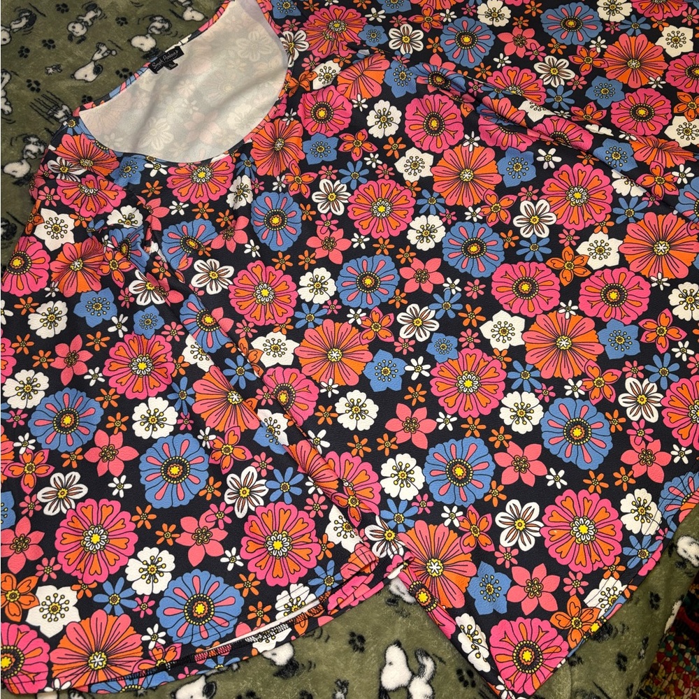 Floral 60s Dress